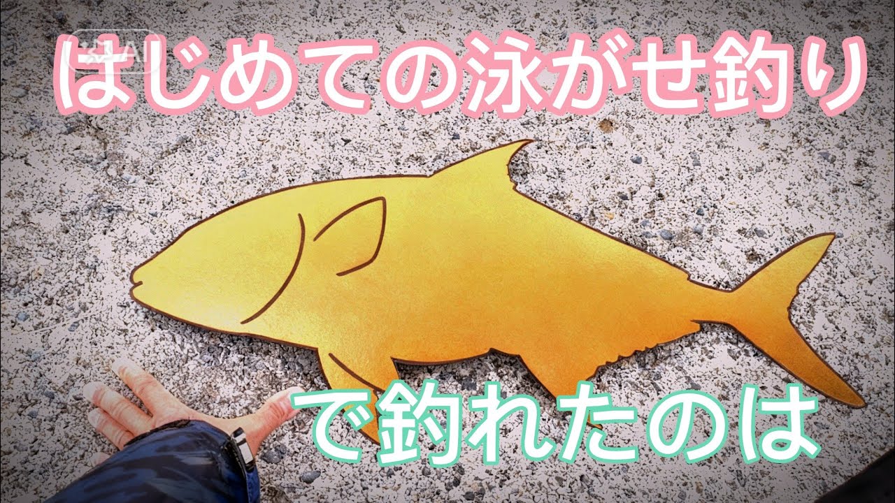 はじめての泳がせ釣りで釣れたのは