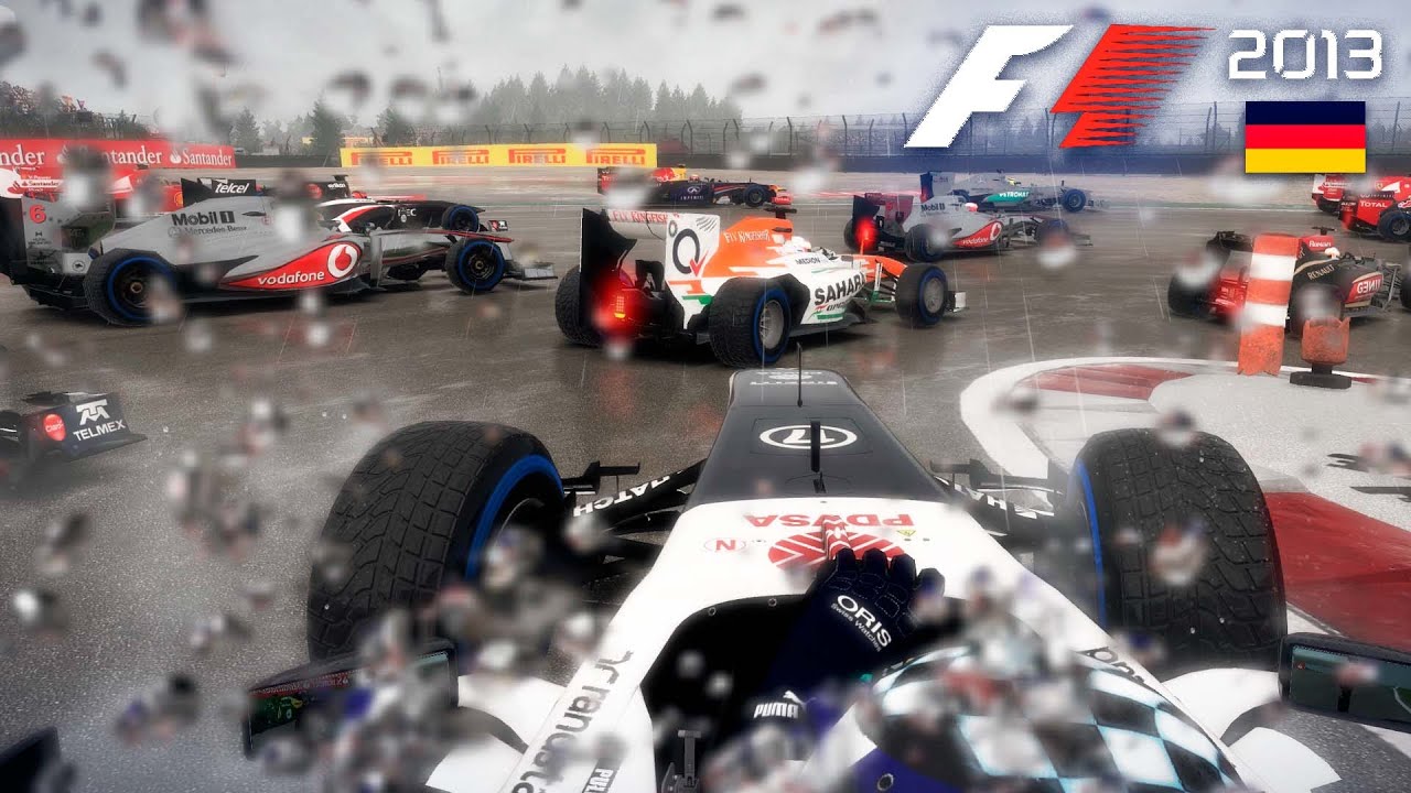 ¡ASÍ ERA NURBURGRING EN F1 2013! 🤩 | MODO TRAYECTORIA F1 2013 | GP ALEMANIA
