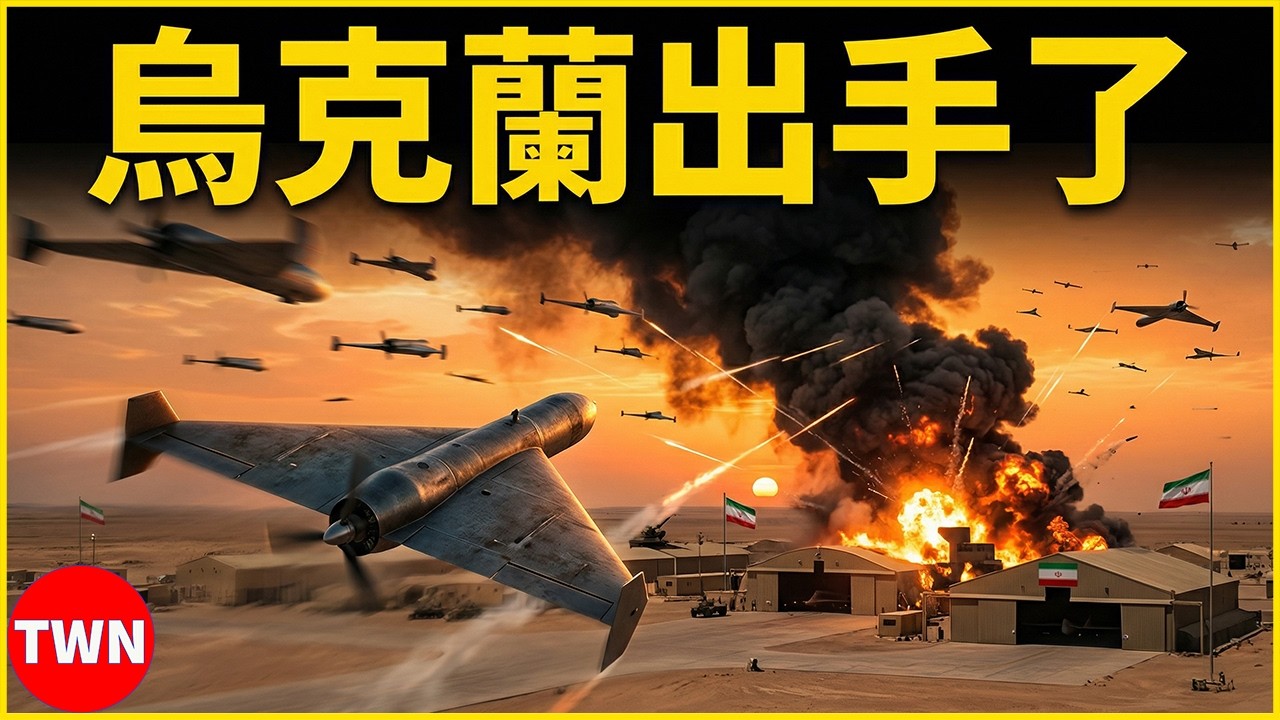 美國震驚！烏克蘭竟出手協助美國 終結伊朗恐怖行動！