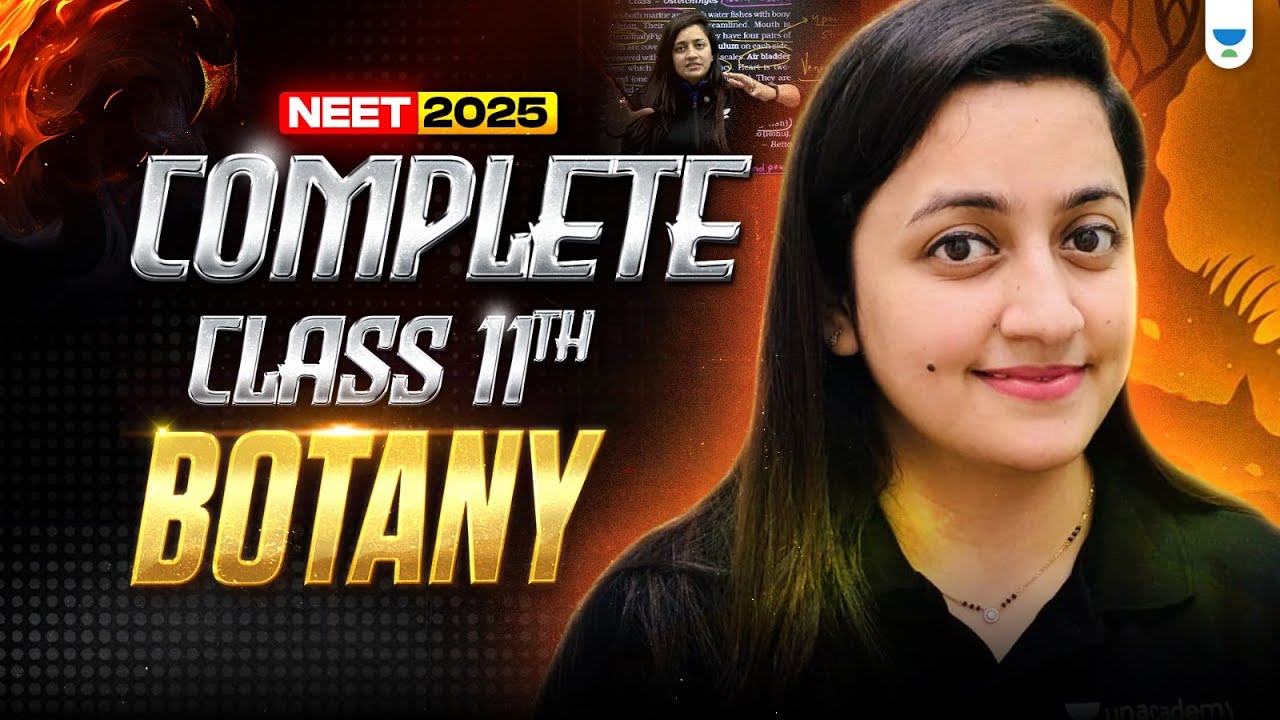 NEET 2025: Complete Class 11 Botany in One shot | Ambika Ma'am