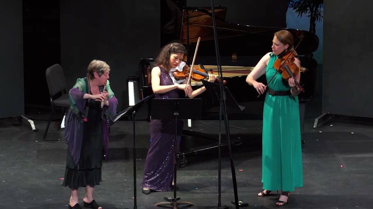 Max Reger - Serenade for Flute, Violin, and Viola in G Major, Op  141a