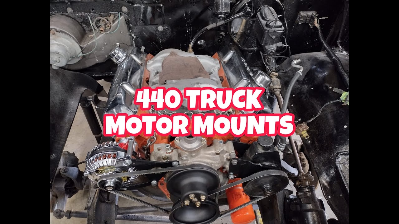 440 DODGE TRUCK MOTOR MOUNTS