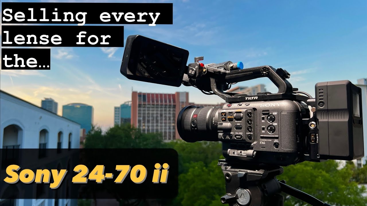 Sony 24-70ii is my only lens | Documentary & Corporate DP - Vlog 057