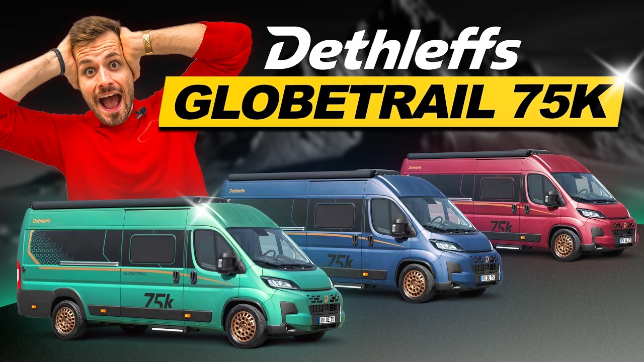 Krasseste Lackierung! Dethleffs Globetrail 75K Iconic | Campervan Sondermodell | Caravan Salon 2025