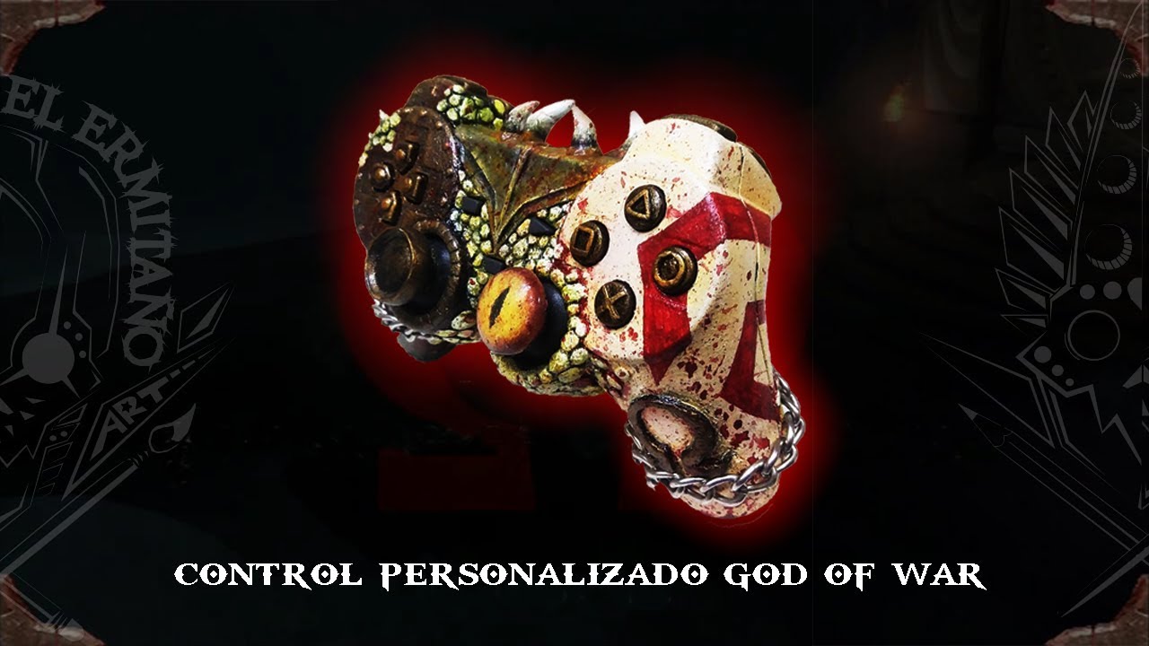 Joystick ps2  personalizado (god of war)