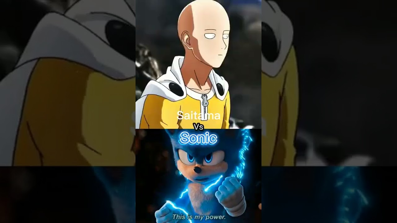 Saitama Vs Sonic.