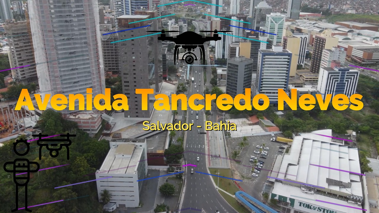 Avenida Tancredo Neves: Centro Nervoso de Salvador Bahia.