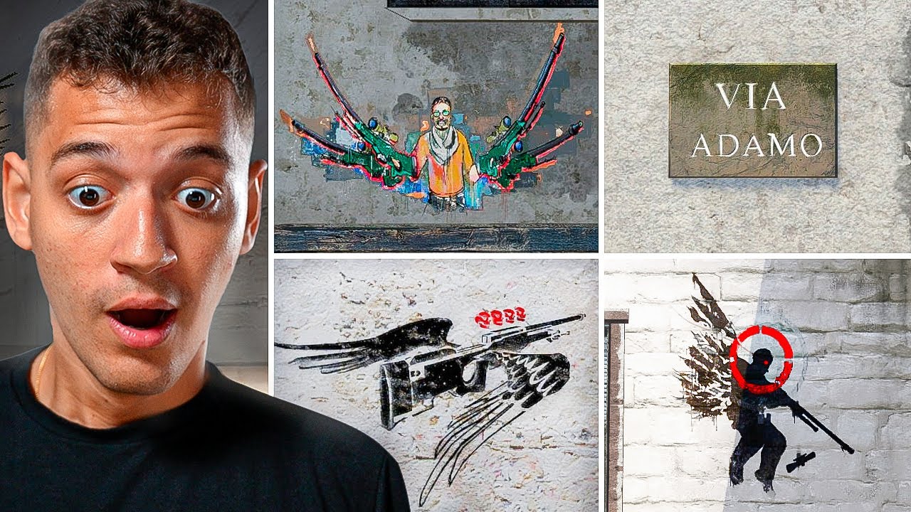 Todos os GRAFITES da HISTÓRIA do CS