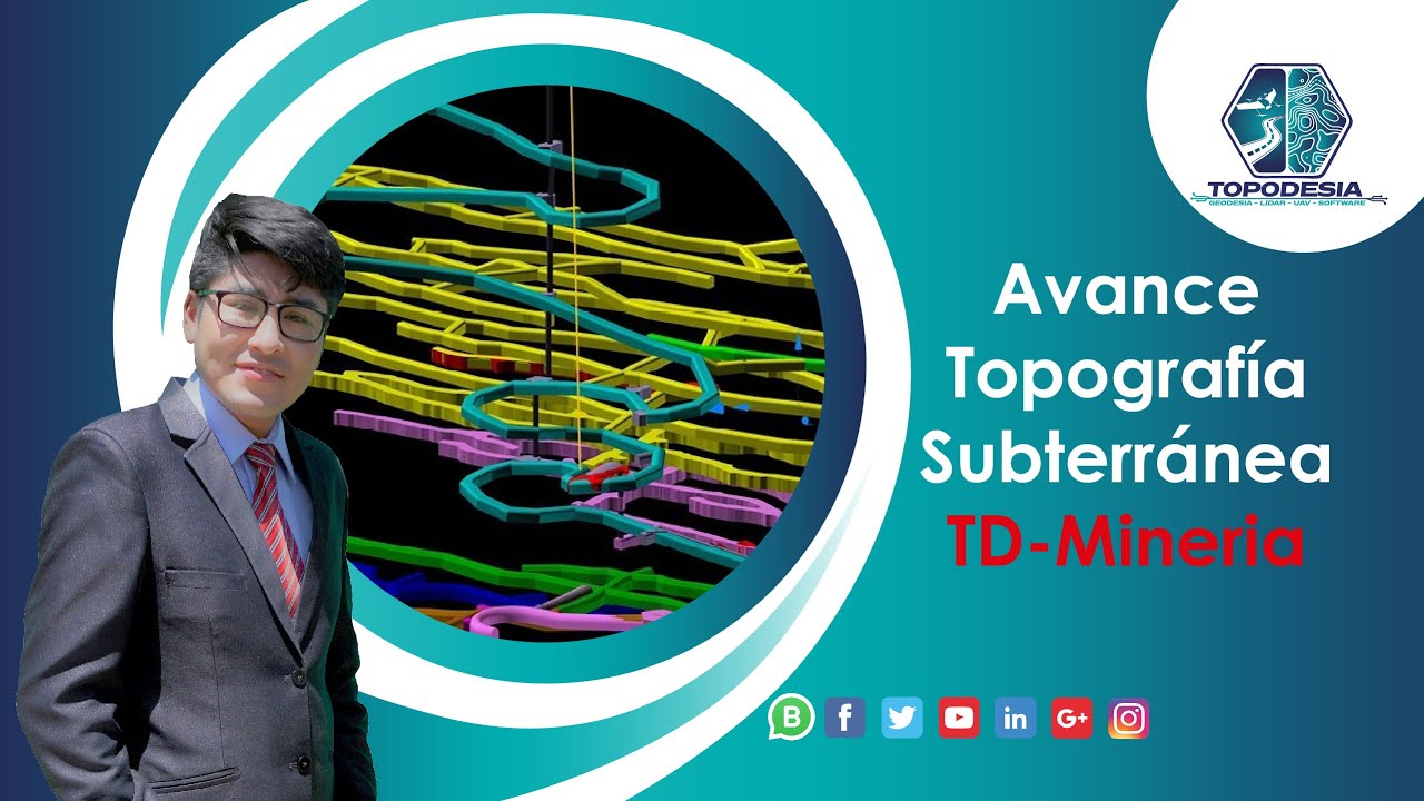 Topografia Subterranea con software TD-Mineria