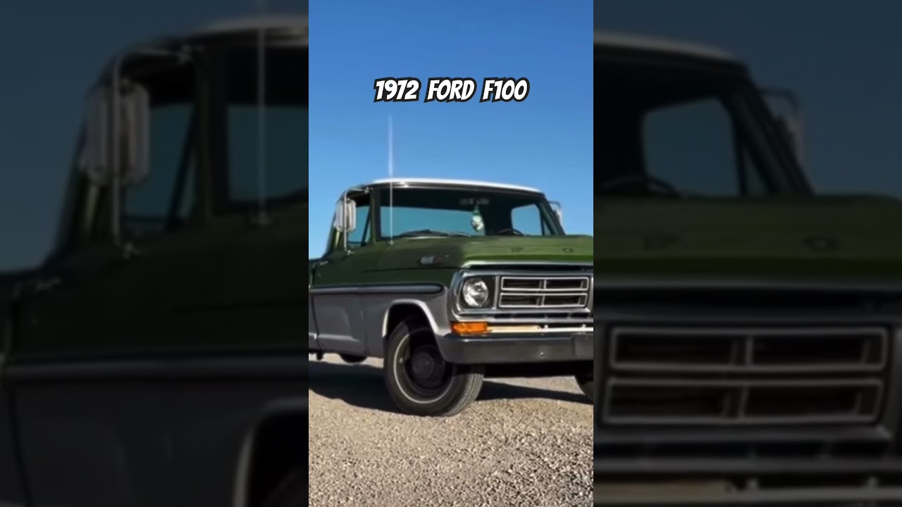 1972 Ford F100 #ford #fordtruck #f100 #classictracks