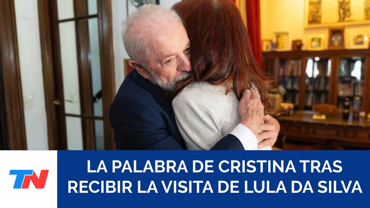 CFK habló tras la visita de Lula: “Él también fue perseguido, intentaron callarlo pero no pudieron”