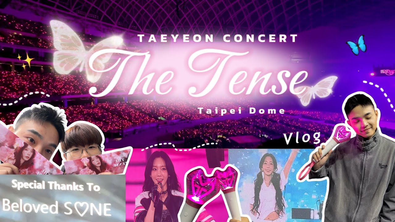 TAEYEON CONCERT Vlog | 2025 The Tense 🌸｜金太妍solo十年站上臺北大巨蛋了！最大場演唱會！ @taeyeonofficial