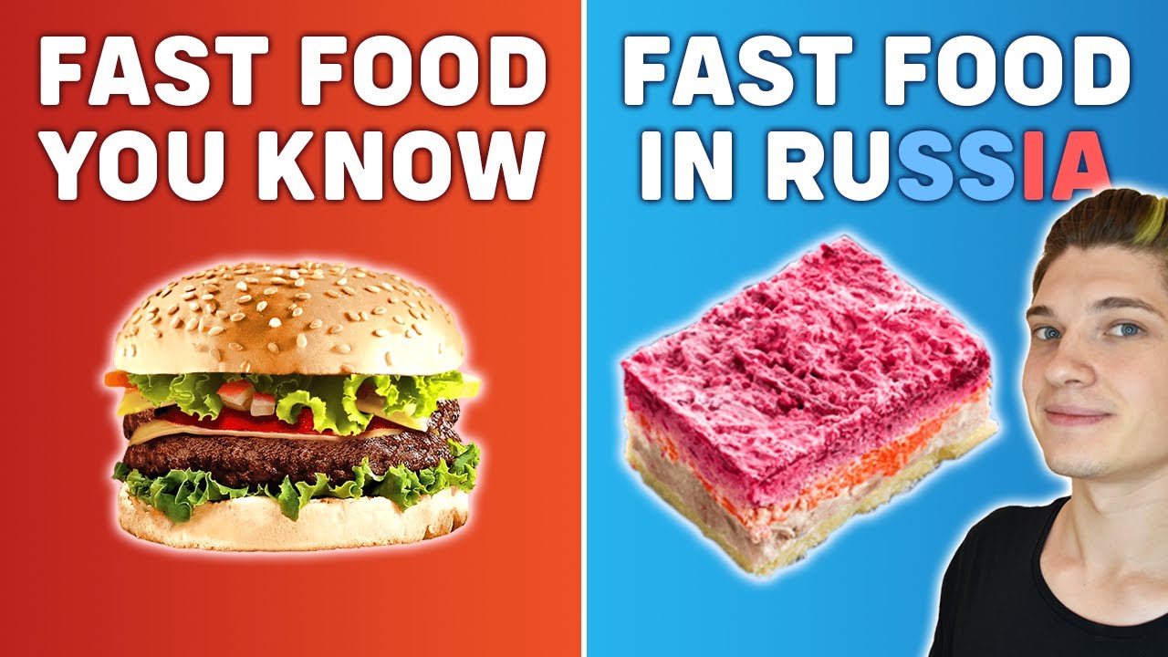 Trying Russian Fast Food