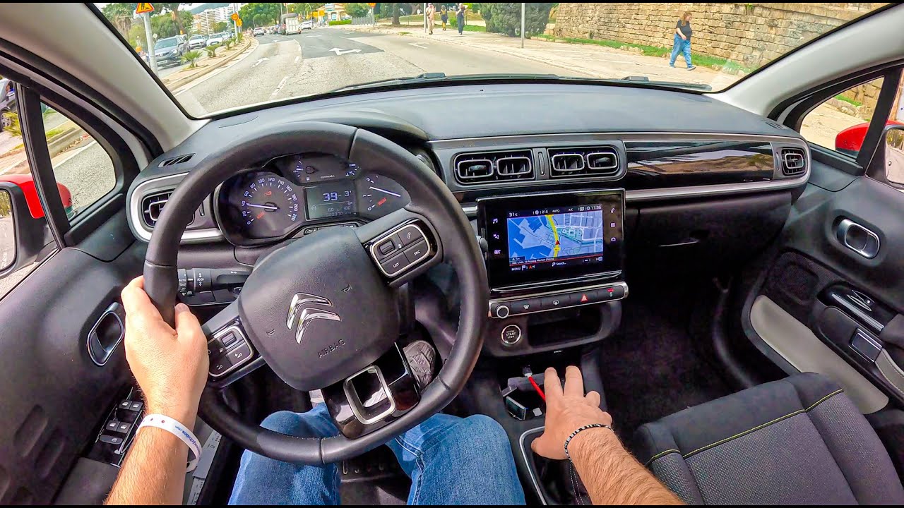 Citroen C3 In Mallorca 🇪🇸 [1.2 PureTech 83hp] |0-100| POV Test Drive #2039 Joe Black