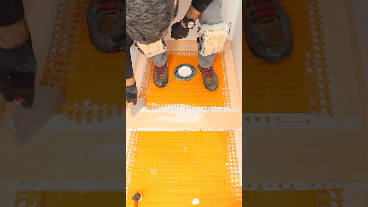 How to Waterproof DITRA Peel and Stick - #shorts #homerepairtutor #brandpartner