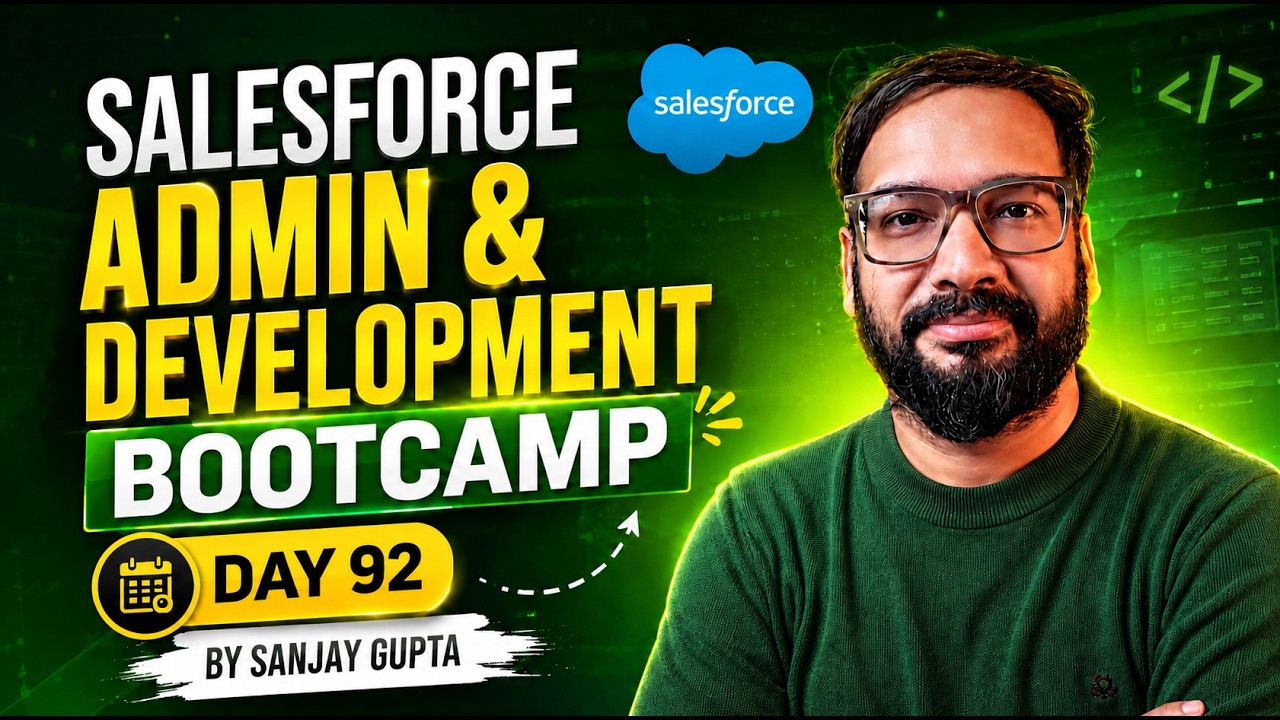 Day 92 | Salesforce Bootcamp 2023 | Mock Interview | Part - 1 | Live with Sanjay Gupta and Poorva
