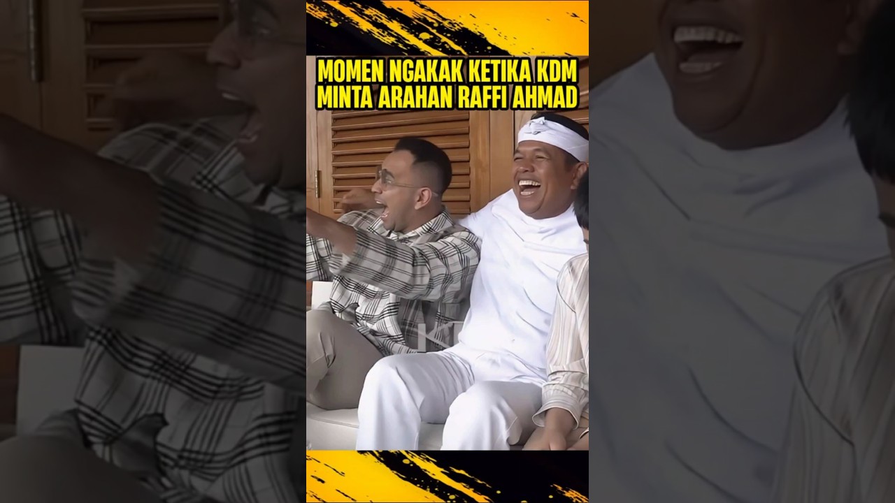 DEDI MULYADI MINTA ARAHAN, RAFFI AHMAD MALAH NGAKAK #kdm #kangdedimulyadi #dedimulyadi