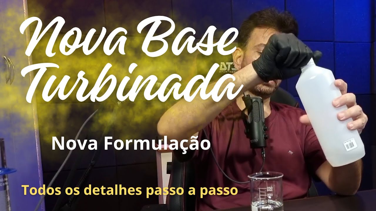 Nova Base Turbinada para Perfumes Contratipo Caseiros. Veja o passo a passo com todas as medidas.