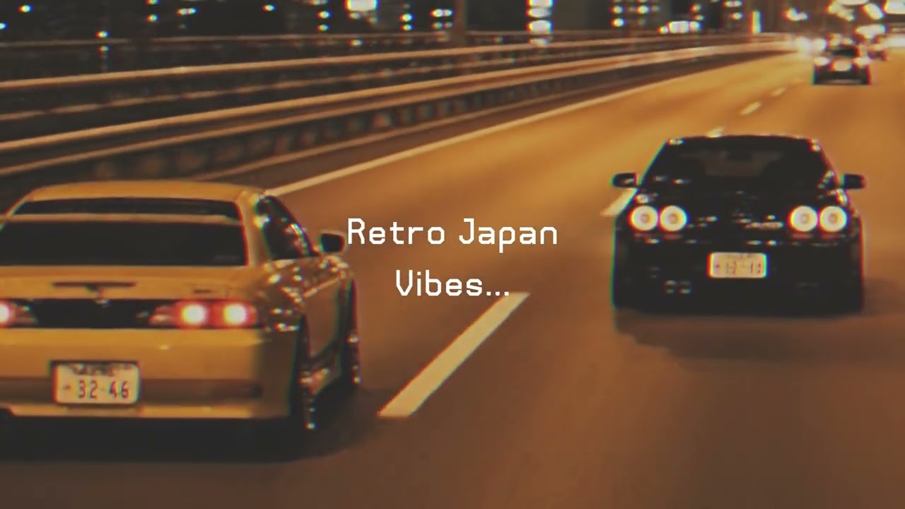 JDM Japan Night Drive 🌃 80s Phonk Synthwave | Midnight Tokyo Expressway Cruise