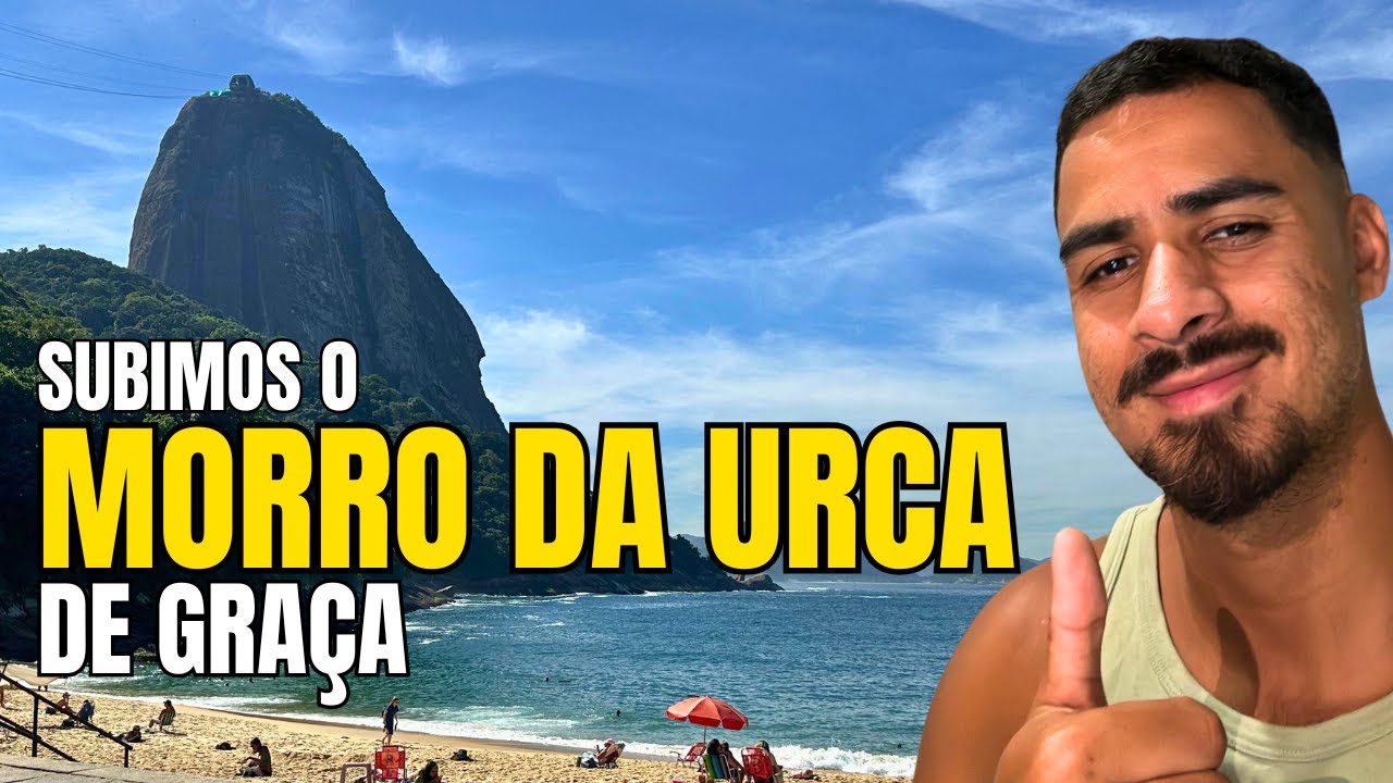 SUBIMOS O MORRO DA URCA (PÃO DE AÇUCAR) DE GRAÇA! TRILHA FÁCIL NO RIO DE JANEIRO - LAUDO DE CRIA