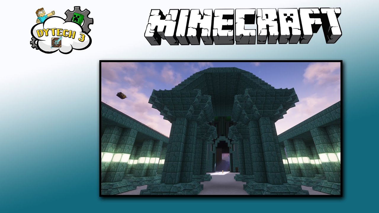 Die Basis von Team Gabo mit Larsgaming 💎 Minecraft  DYTECH III 💎 Overview 💎 014