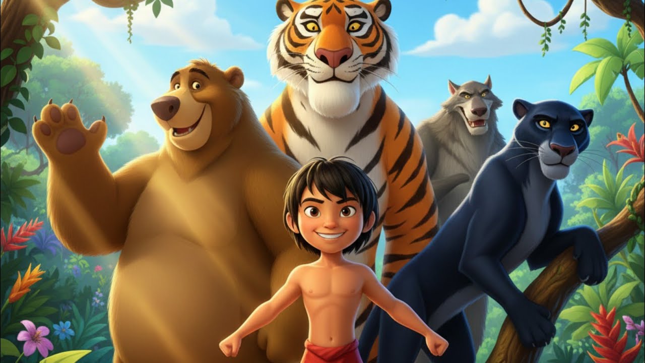 Mowgli Full Story Explained | The Jungle Boy Raised by Wolves 🐺🌿
