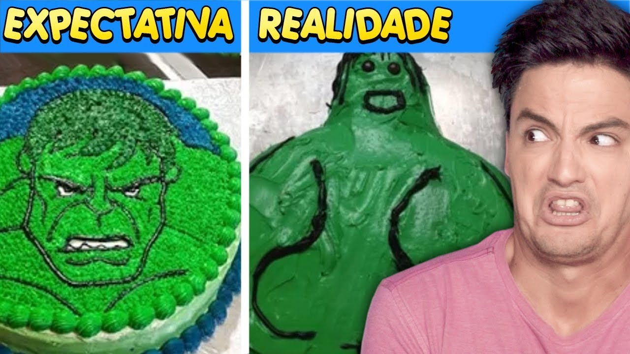 BOLOS QUE DERAM MUITO ERRADO! Impossível Não Rir [+10]