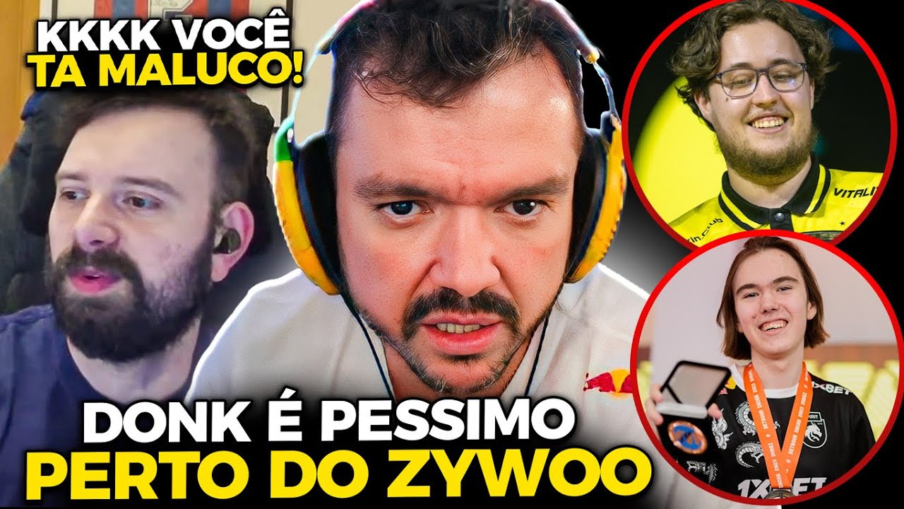 QUEM É MELHOR DONK ou ZYWOO? DISCUSSÃO SÉRIA DO GAULES COM O MICHEL!