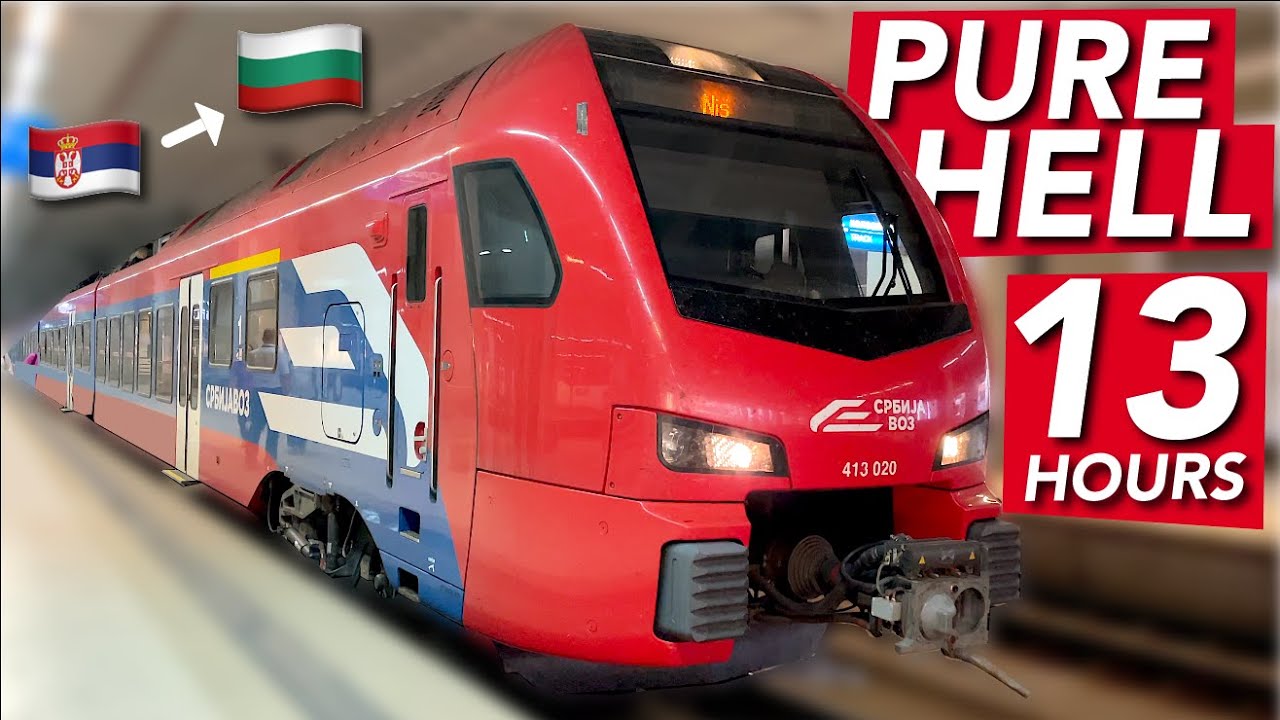Из Белграда в Софию на поезде и автобусе в 2024 году (Не делайте этого)