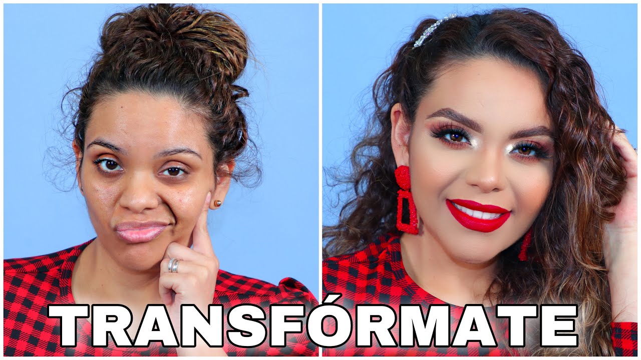 TRANSFÓRMATE CONMIGO DE 0 A 100 - TUTORIAL DE MAQUILLAJE PASO A PASO PARA FIESTAS