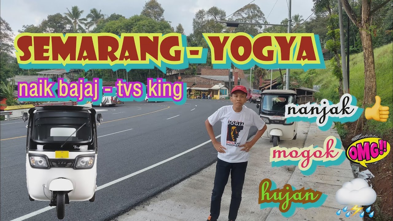 'Bajaj' TVS King TRIP SEMARANG-YOGYA. Mesin mogok di ruas Ambarawa-Secang 🤦‍♂️  (Eps.B03)