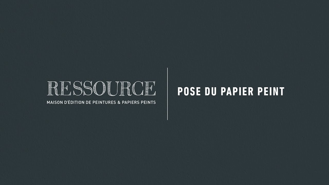 Papier peint Ressource : tutoriel et conseils de pose