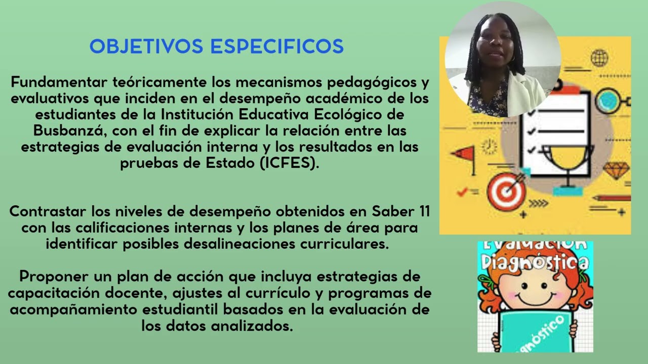 La evaluación como estrategia de mejoramiento en las pruebas ICFES Institución Educativa Ecológico d