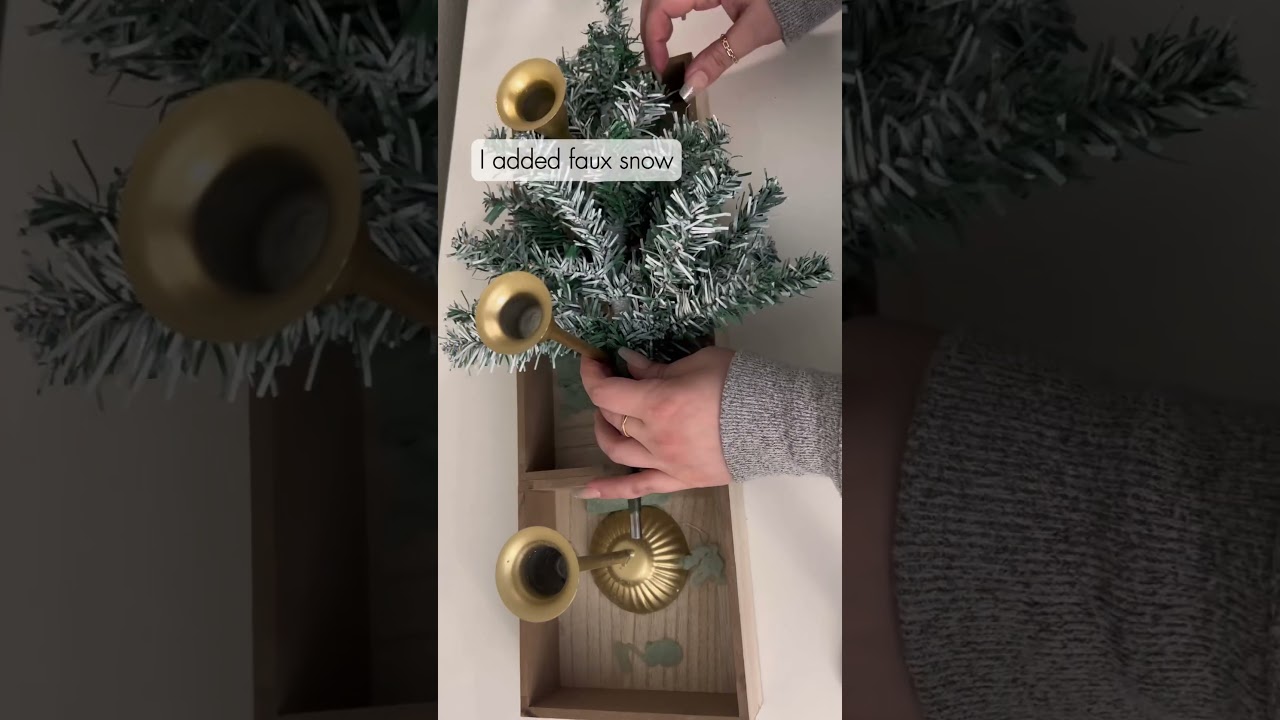 🎄Dollar Tree Christmas Centerpiece🎄 #dollartree #diy #christmascrafts #crafts