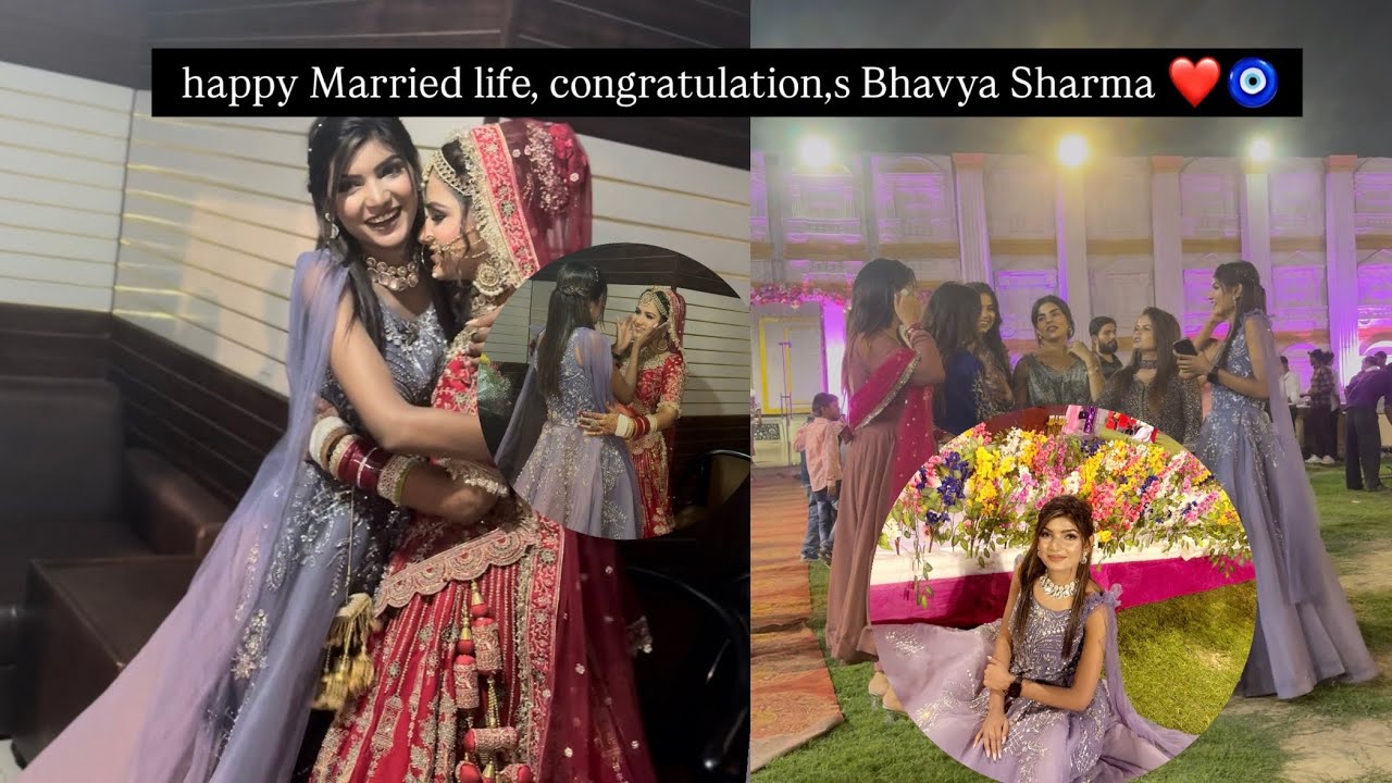 Wedding vlog Bhavya Sharma new joining happy  married life❤️newvlog viralvlogshare#lifestyle #change