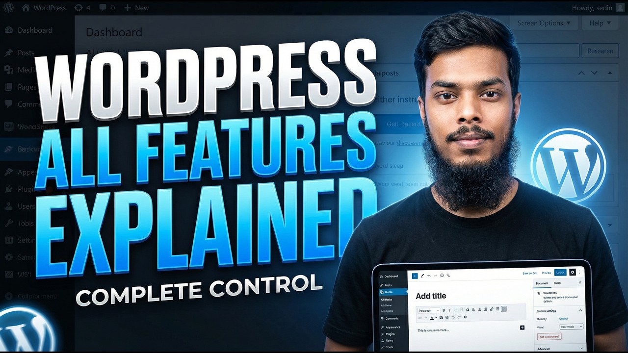 Learn WordPress – Every Feature Explained