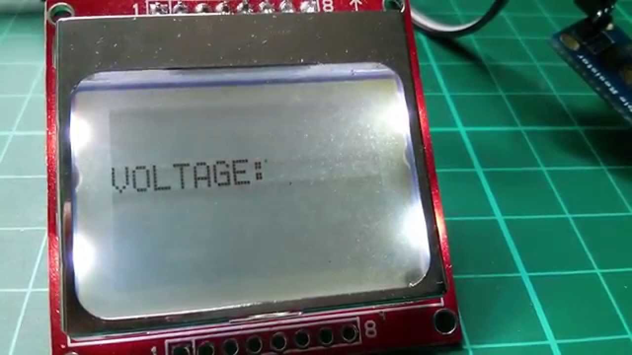 Arduino Nokia 5110 LCD Tutorial #3 - Live Numerical Data