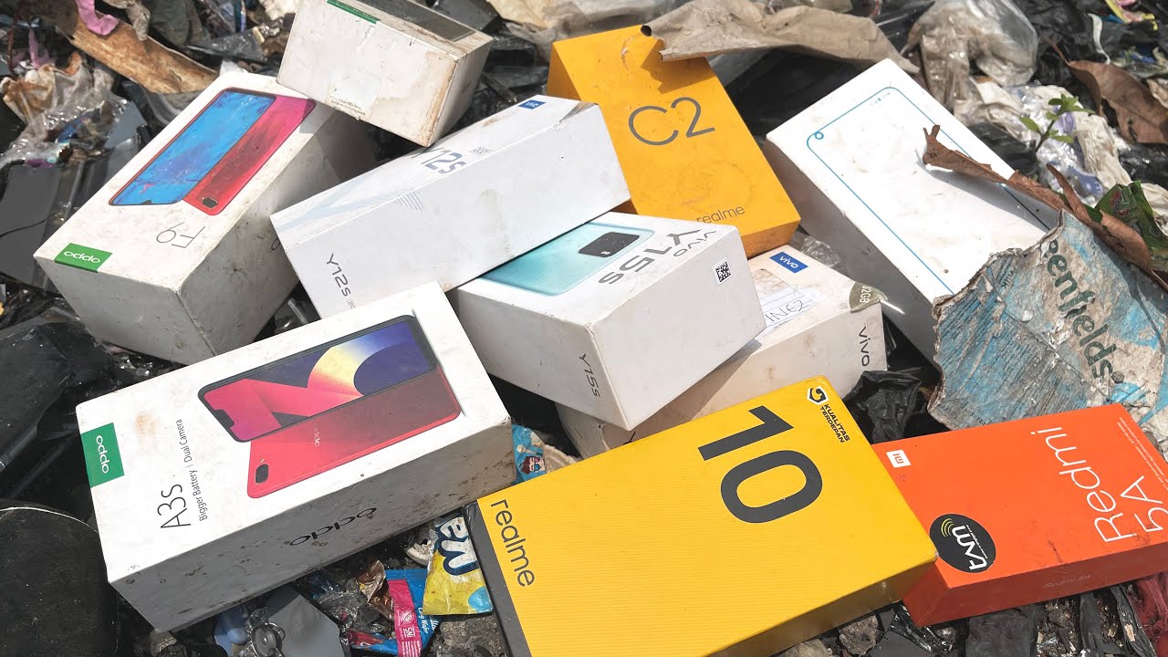 Нашел телефон Realme 10 в куче картонного мусора || Восстановление Realme 10