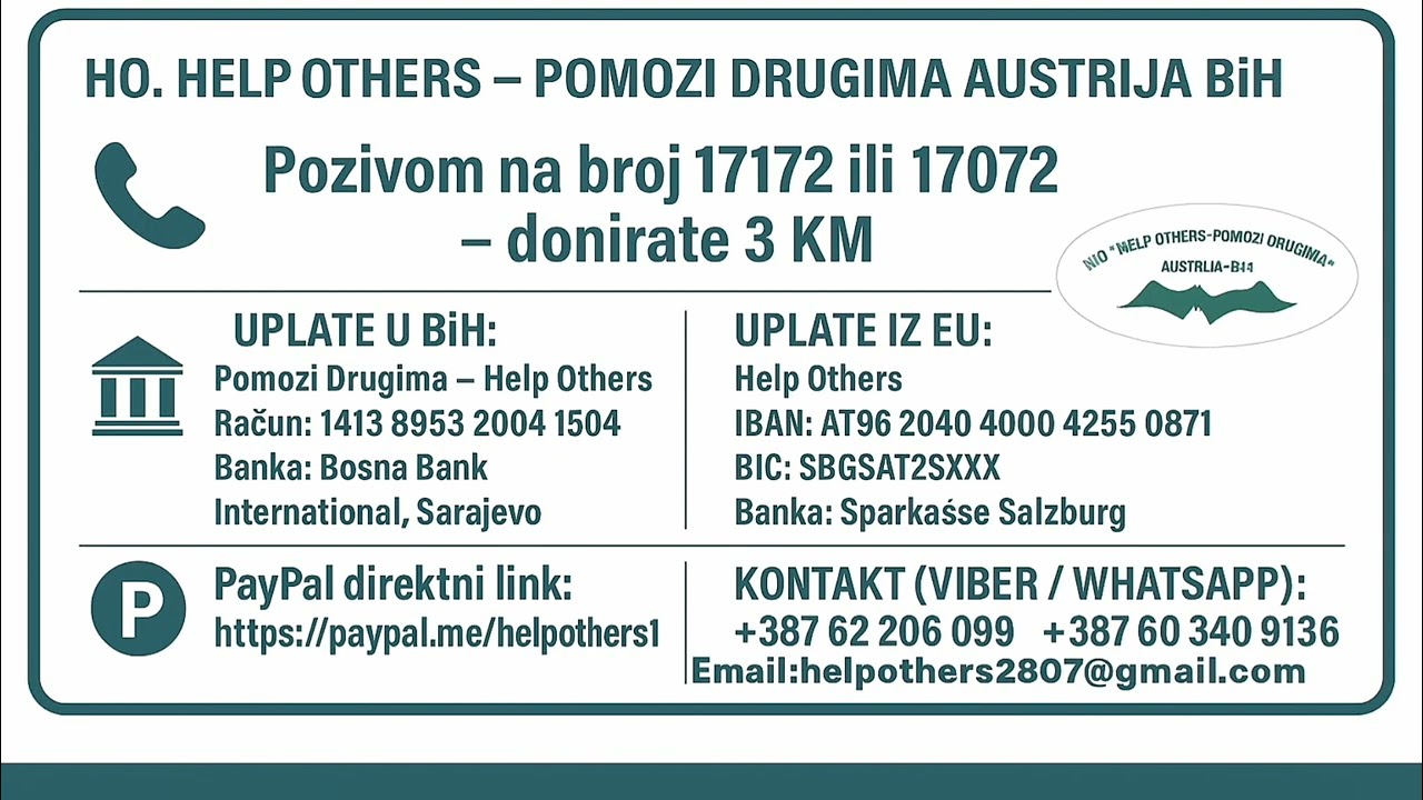 HITNO – POTREBNA POMOĆ ZA LIJEČENJE AMIRA HEBIBOVIĆA