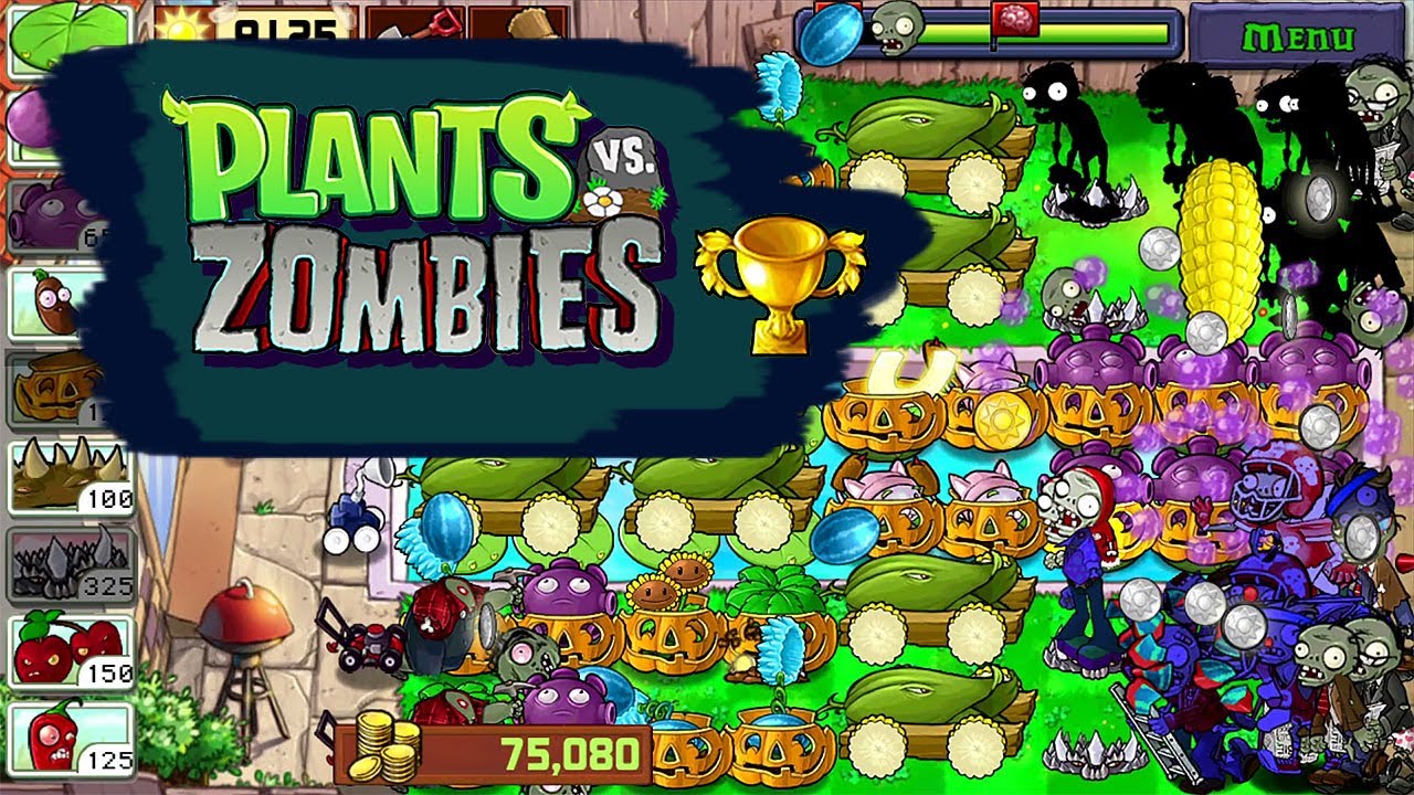 PLANTS VS ZOMBIES: #14 Победная тактика в бесконечном режиме
