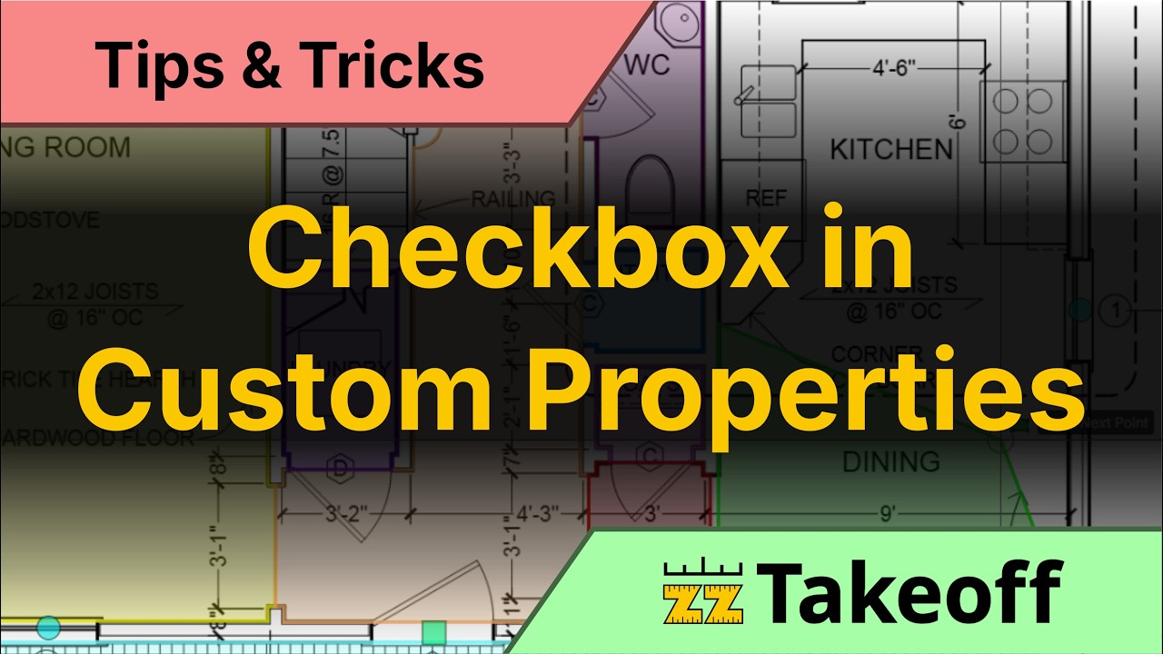 Using Check Boxes in zzTakeoff for Adding or Subtracting Products #stack