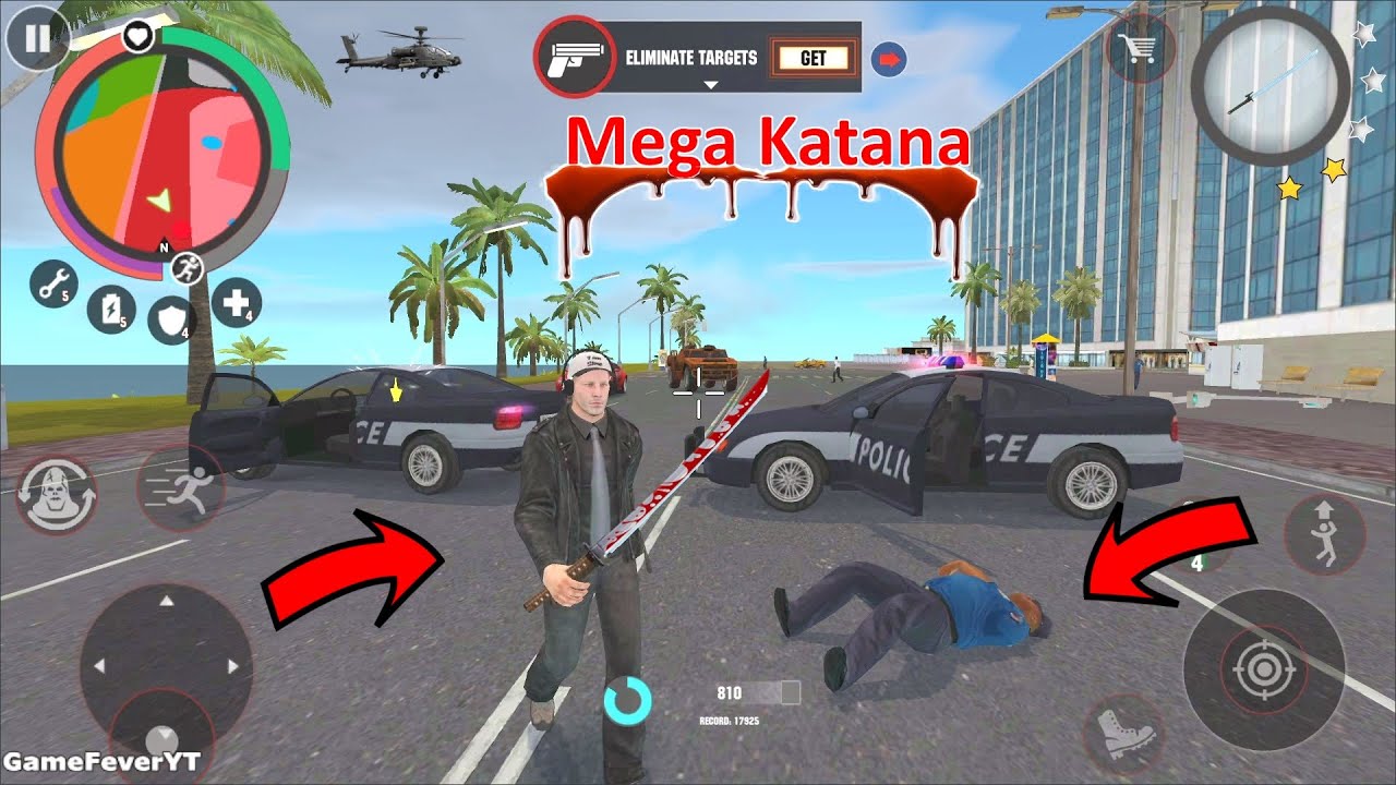 Stone Giant (Stone Man Purchase Mega Katana Sword) Police Man vs Katana Sword - Android Gameplay HD