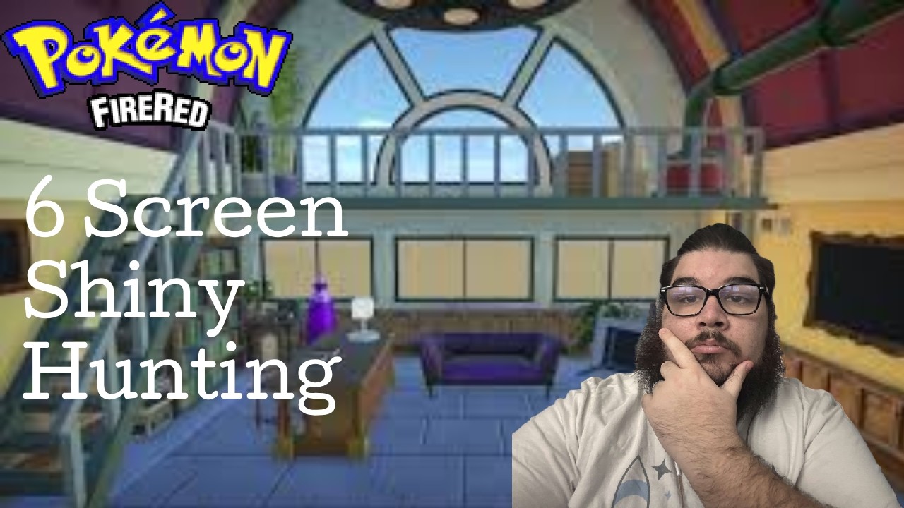 6 Screen Shiny Hunting in Pokémon Fire Red