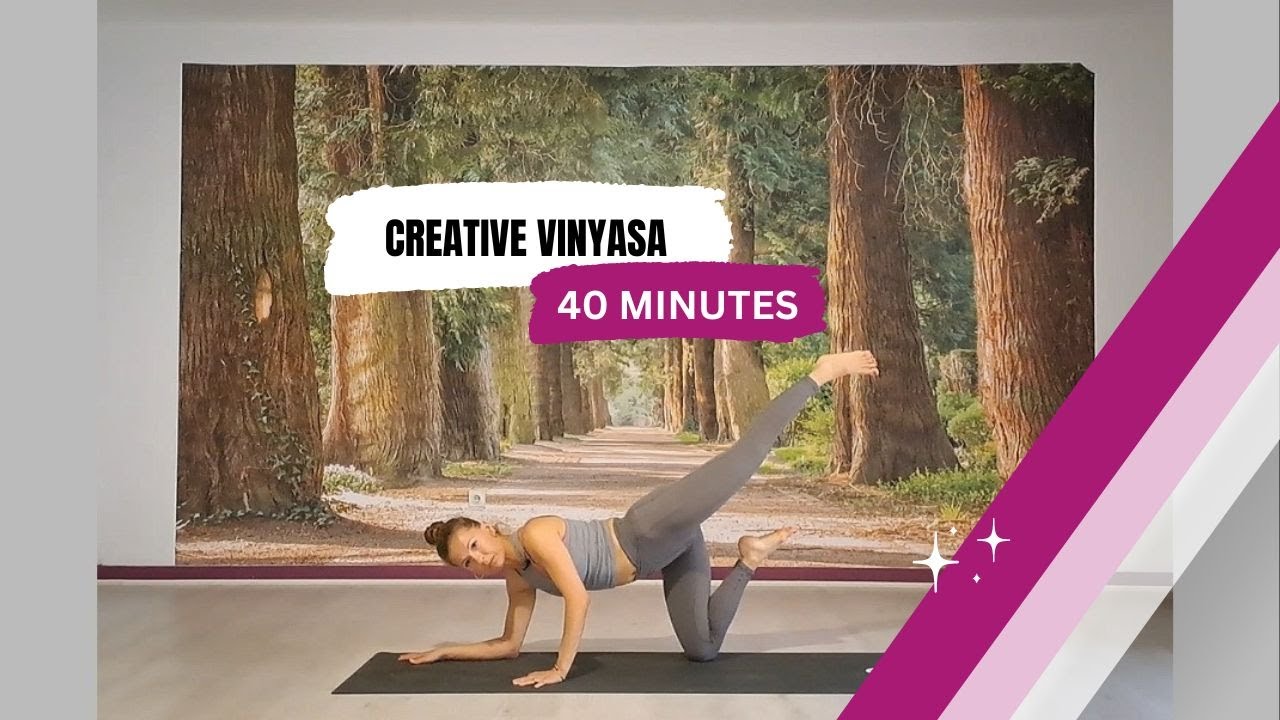 40 Minutes Creative Vinyasa | ENG| full body flow+ relaxation | intermediate level
