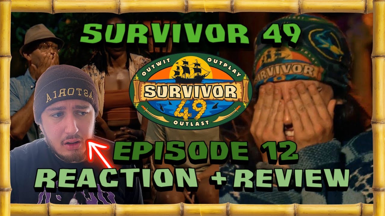 Худший геймплей в истории?! Survivor 49: Эпизод 12: «Жребий брошен» | Полная реакция #Survivor49