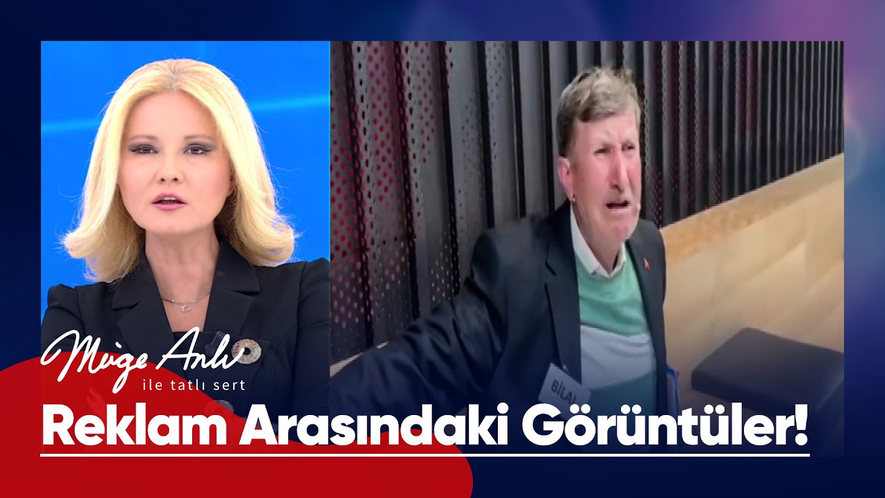 Bilal Kuru'nun reklam arasındaki g&ouml;r&uuml;nt&uuml;leri! - M&uuml;ge Anlı ile Tatlı Sert 16 Nisan 2026
