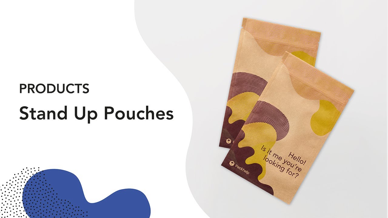 Meet the new Stand Up Pouches | Packhelp