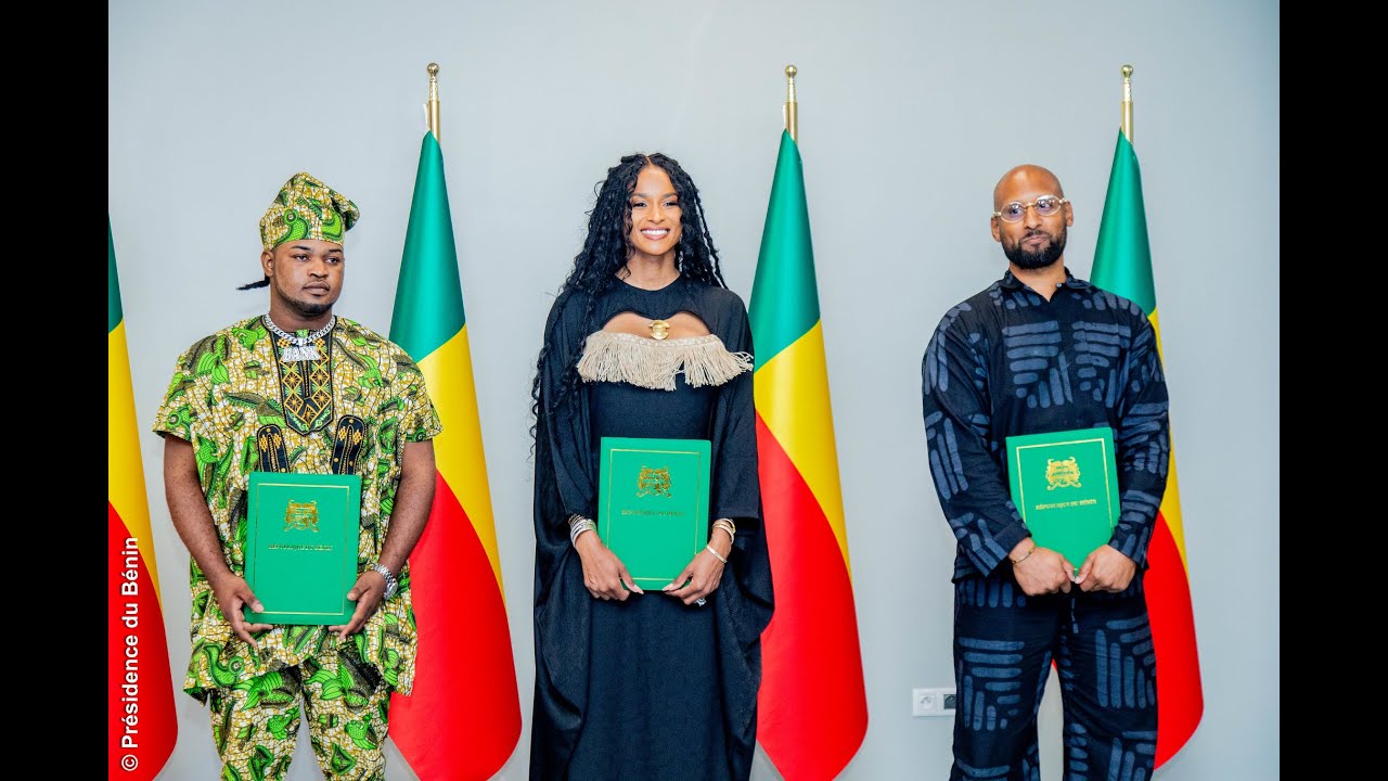 Bénin : trois Afrodescendants dont la chanteuse Ciara reconnus Béninois