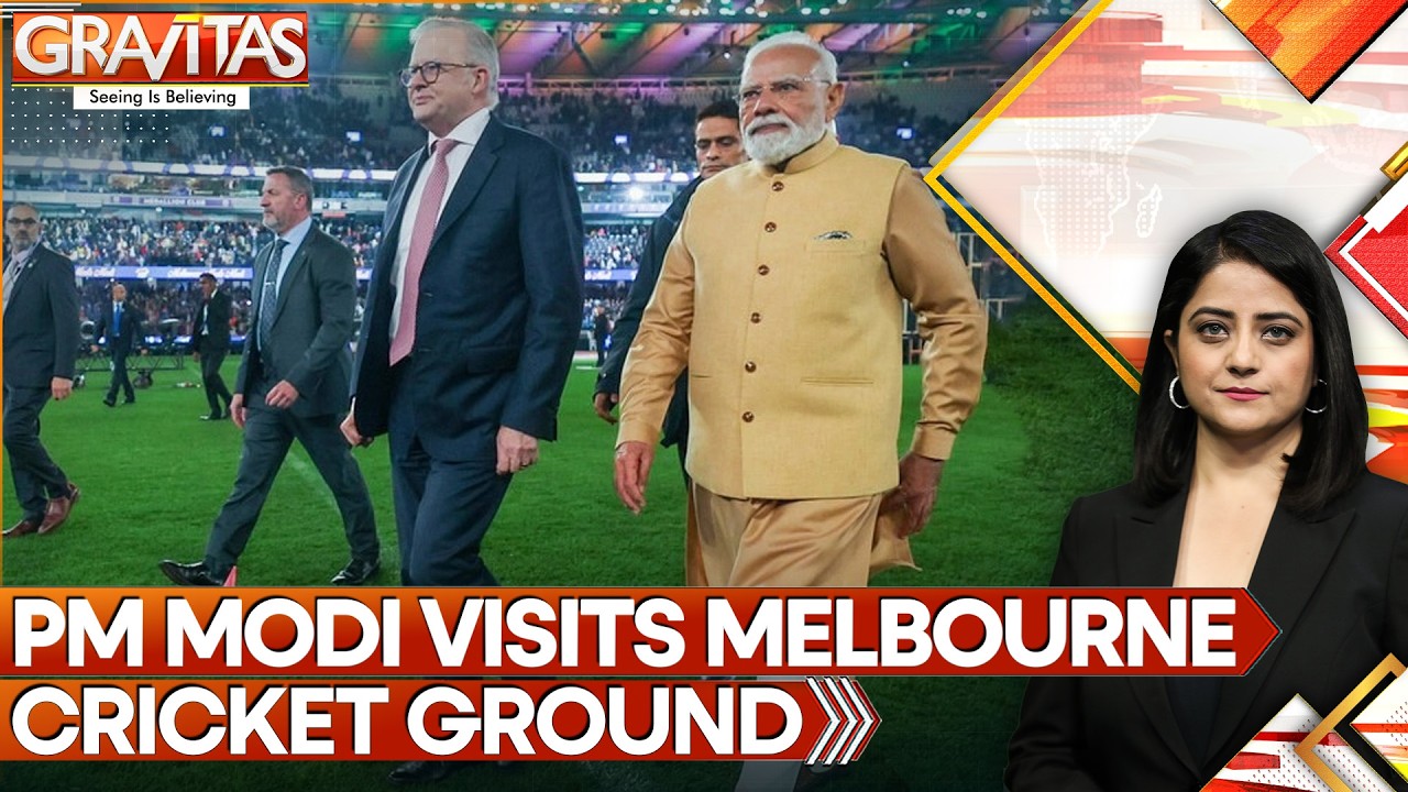 Indian PM Modi Visited the Iconic Melbourne Cricket Ground | Gravitas