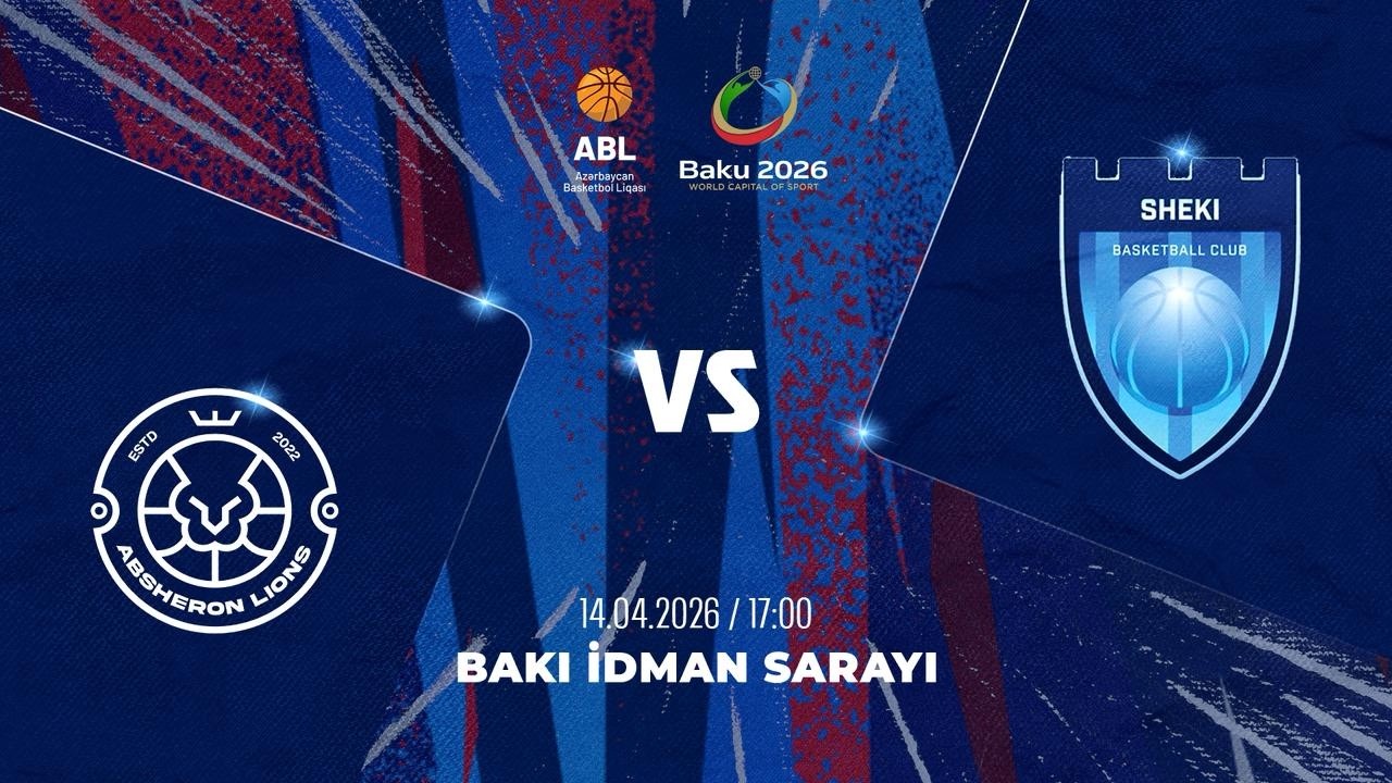 ABL 2025-2026 | ABŞERON VS ŞƏKİ | 14.04.2026 | 1/4 FİNAL | PLAY-OFF